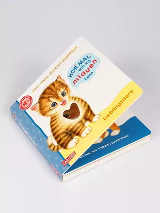 CARLSEN VERLAG | Hör mal, wie ich miauen kann (Mein erstes Streichel-Soundbuch 2) | 